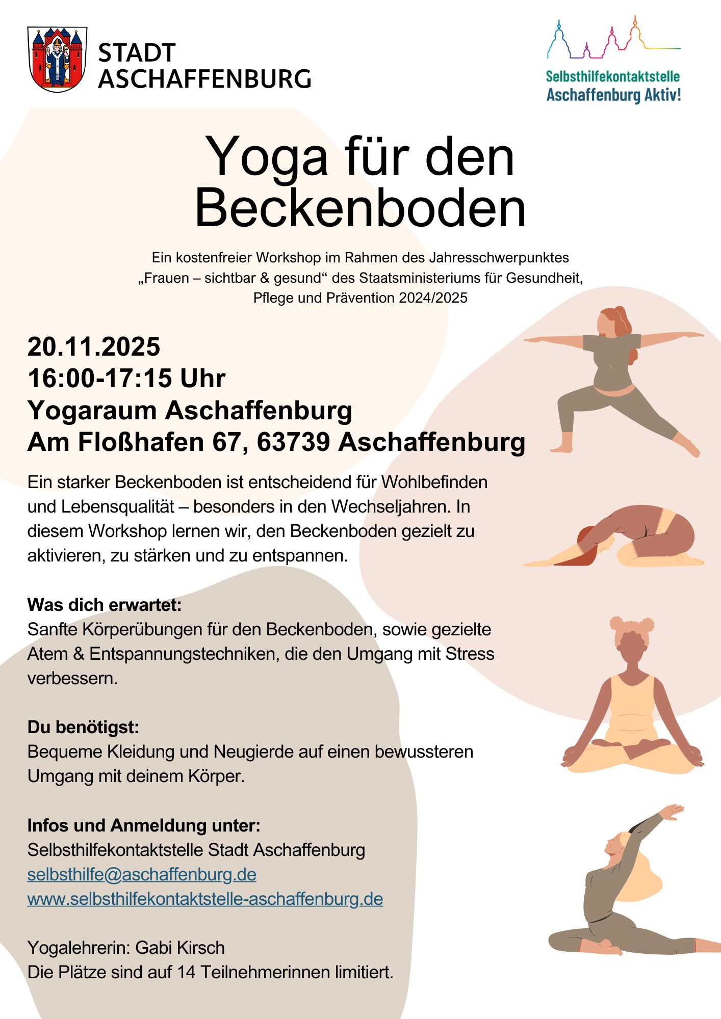 Yoga für den Beckenboden